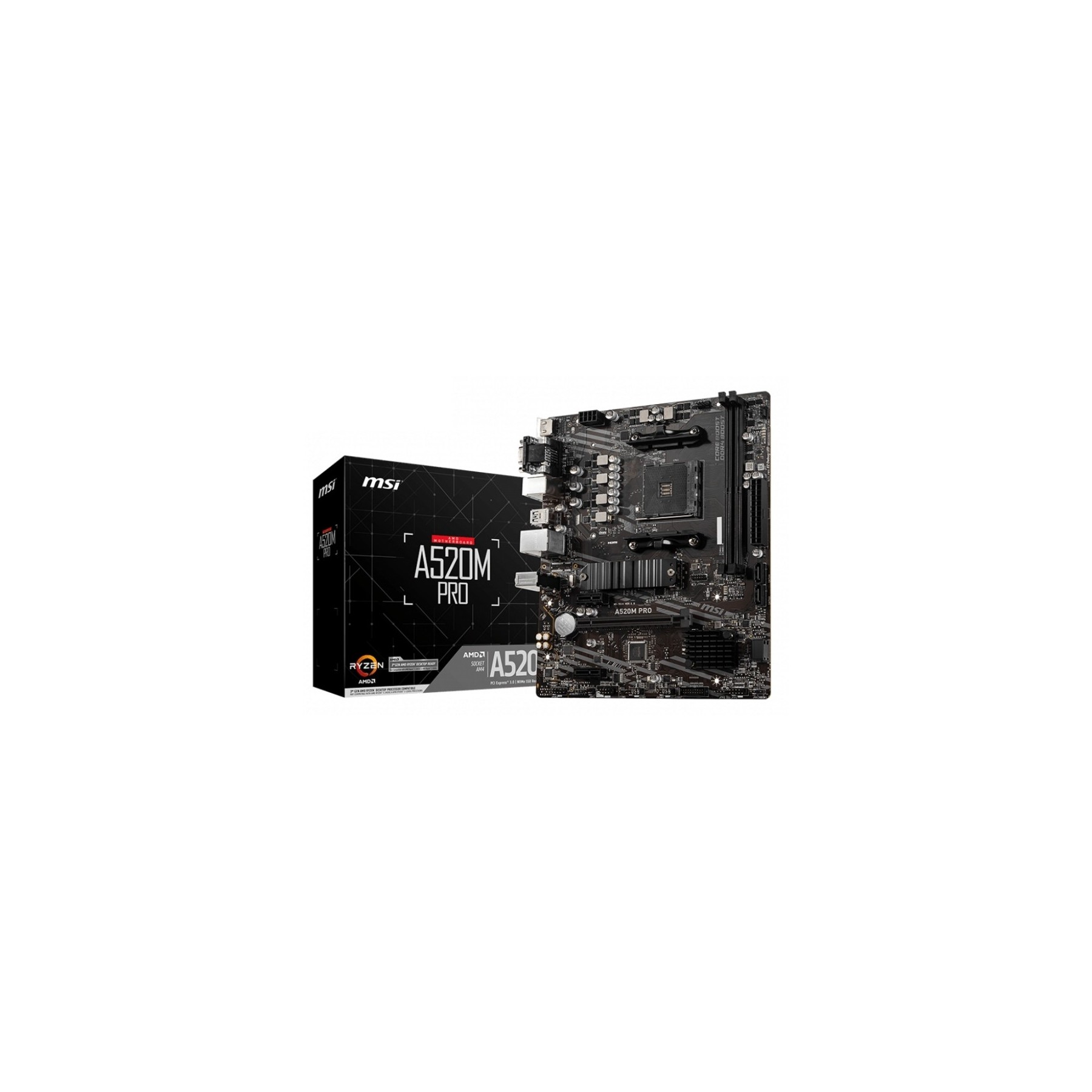 Msi Placa Base A520M Pro Matx Am4