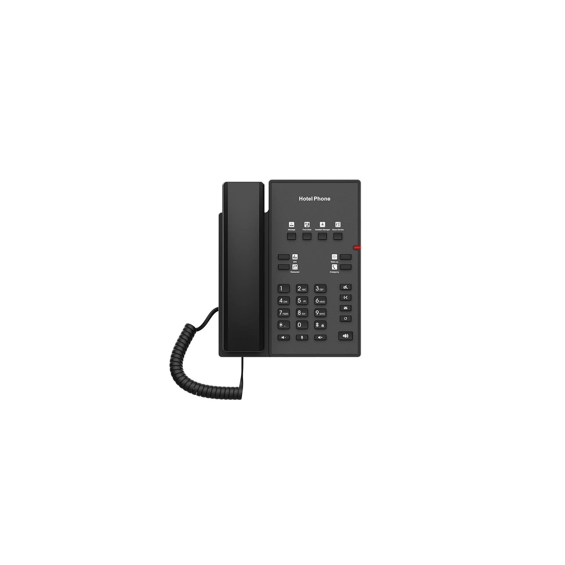 Fanvil H1, Teléfono De Hotel, 2 Teclas De Línea