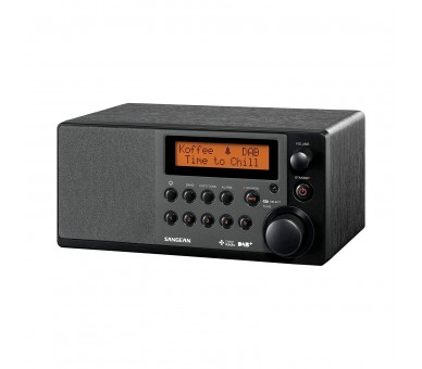 Sangean Ddr-31+ Black / Radio Despertador De Estantería