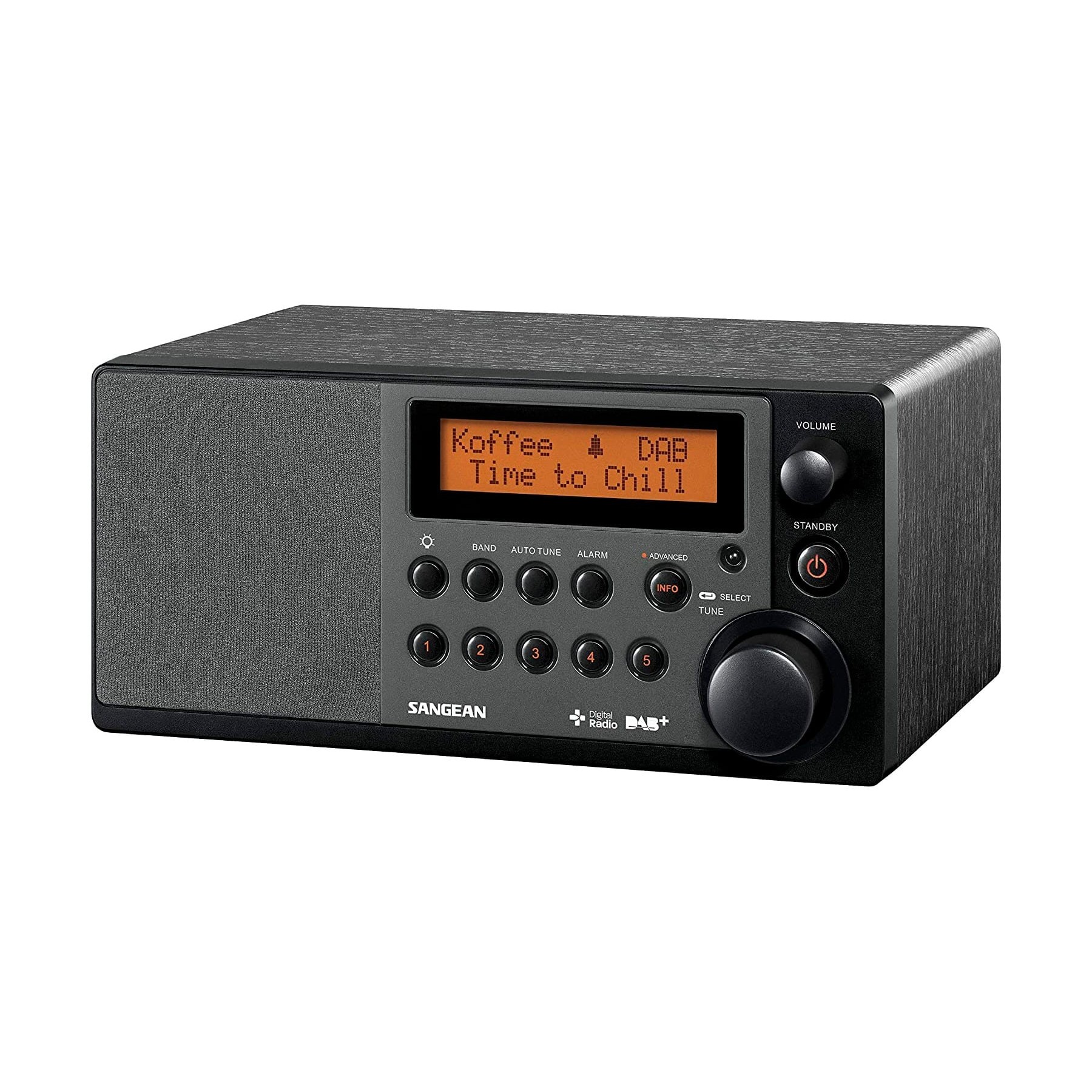 Sangean Ddr-31+ Black / Radio Despertador De Estantería