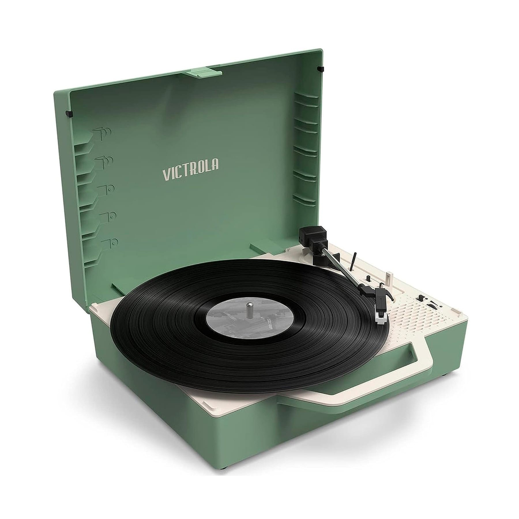Victrola Re-Spin Green / Tocadiscos Con Altavoz