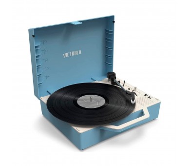 Victrola Re-Spin Blue / Tocadiscos Con Altavoz