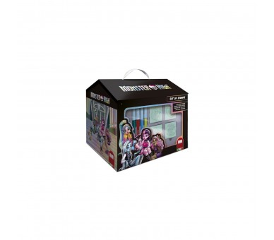 Set Papeleria Casa Monster High 20Pzs