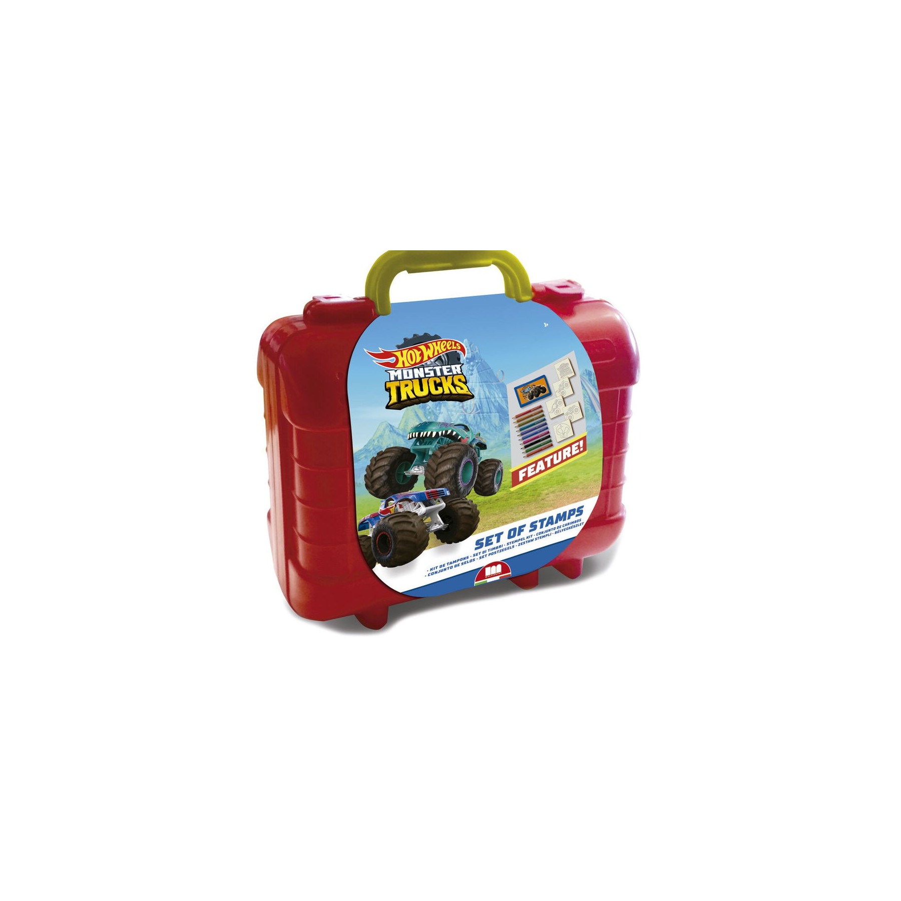 Maletin Papeleria Hot Wheels 19Pzs