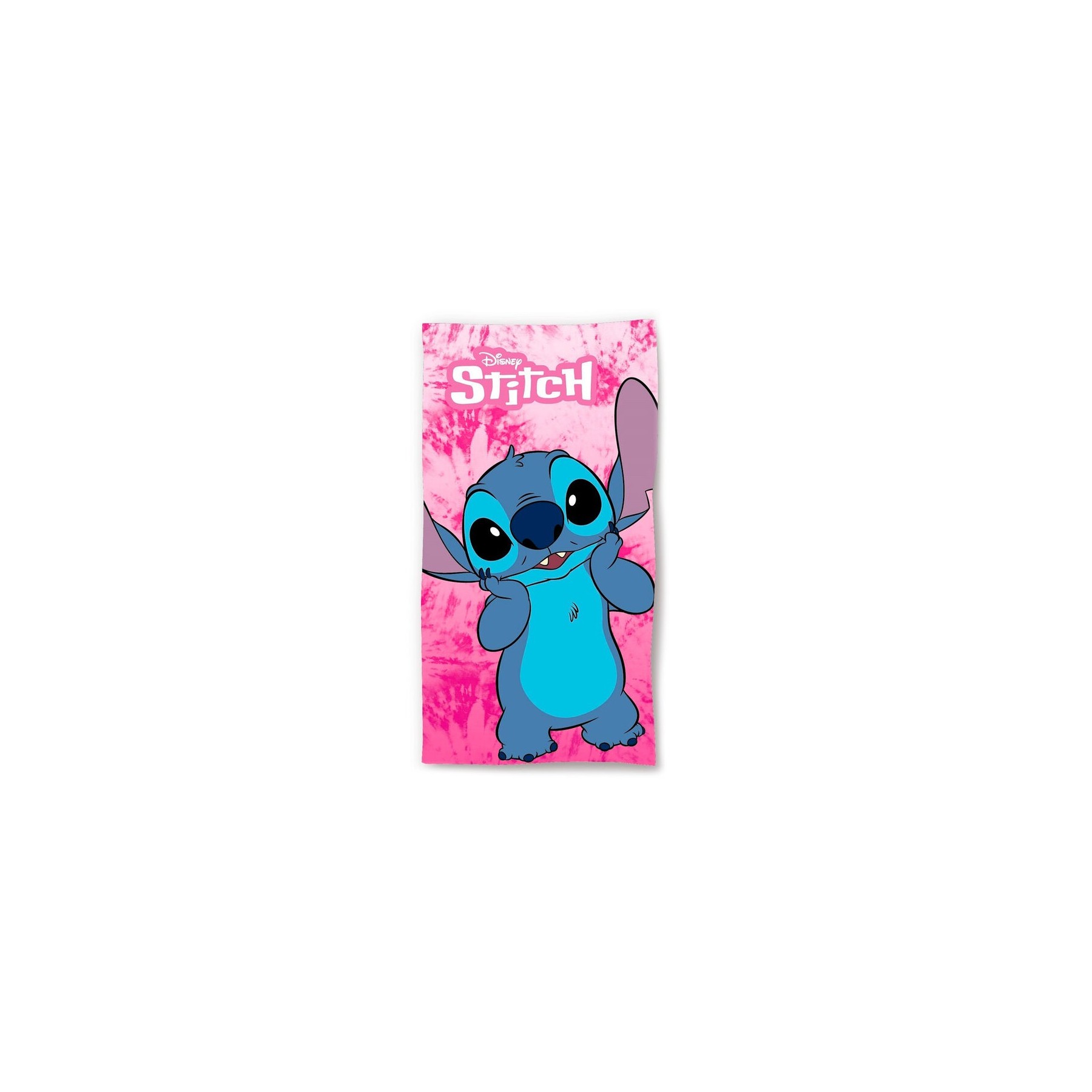 Toalla Pink Stitch Disney Microfibra 10 Unidades