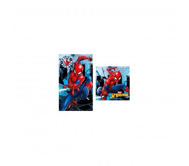 Set 2 Toallas Spiderman Marvel Algodon 12 Unidades