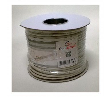 Cable Red Gembird Utp Cat6 Trenzado Premium Cca Awg24 Bobina