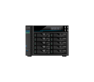 Nas Asustor Tower 10 Bay Quad-Core 8Gb Ddr4 10 Gbe X 2 2.5 G