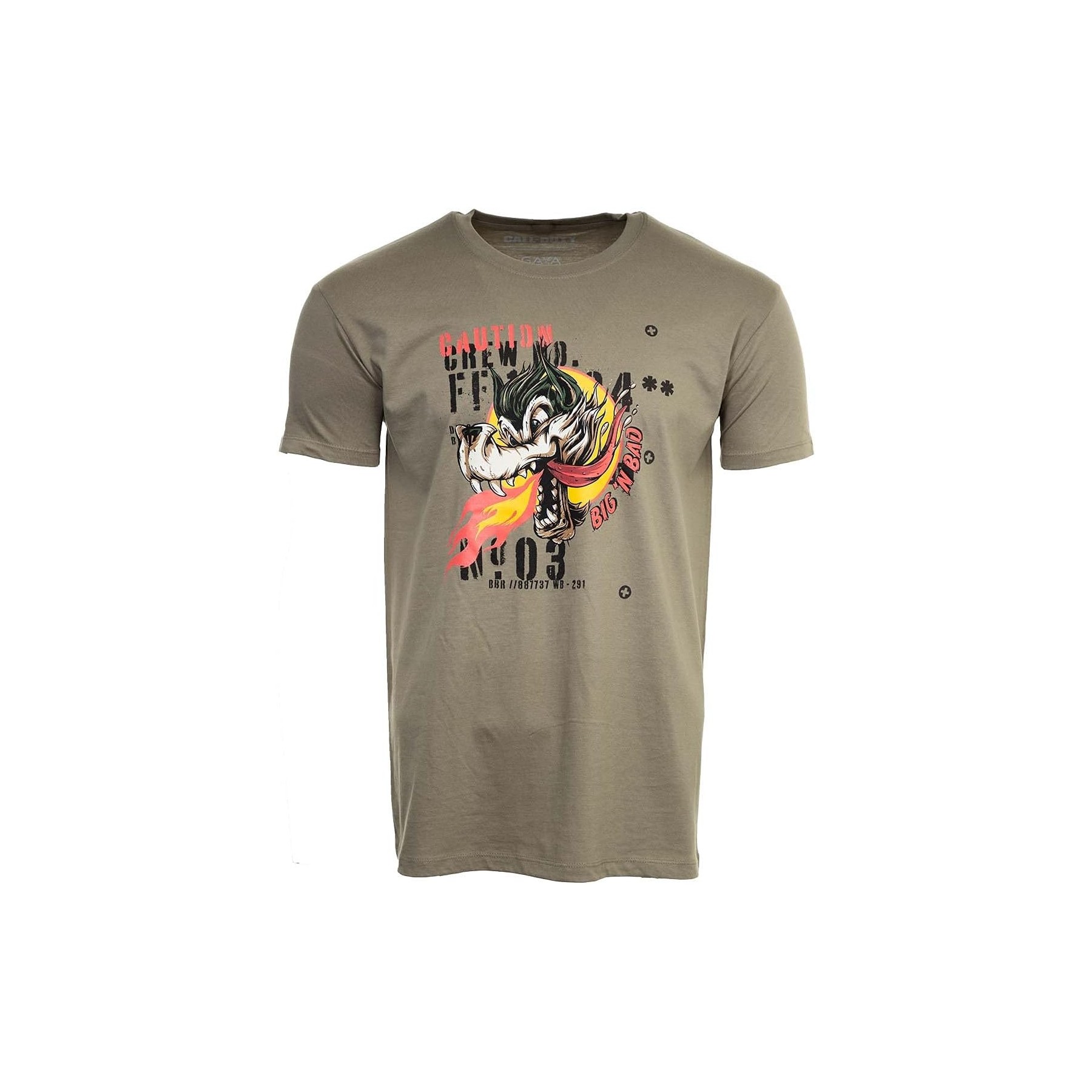 Camiseta Call Of Dutty Vanguard Wolf Khaki M