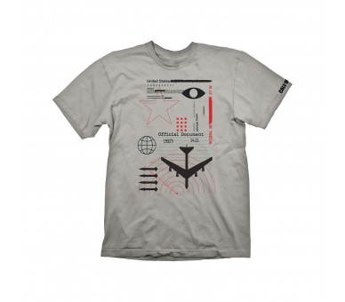 Camiseta Call Of Dutty Radar Blister L. Grey M