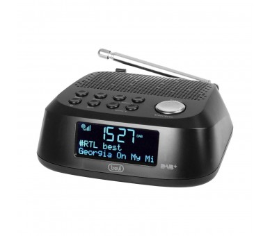 Radio Despertador Trevi Rc80D4 Negro