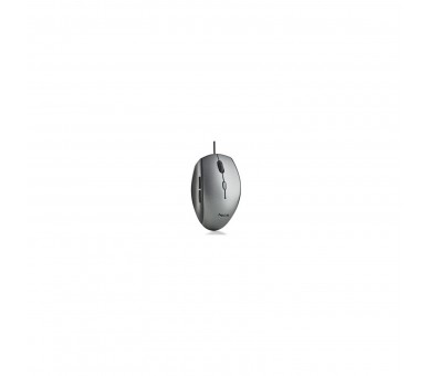 Ratón Ergonómico Ngs Moth Gray/ Hasta 1600 Dpi/ Gris