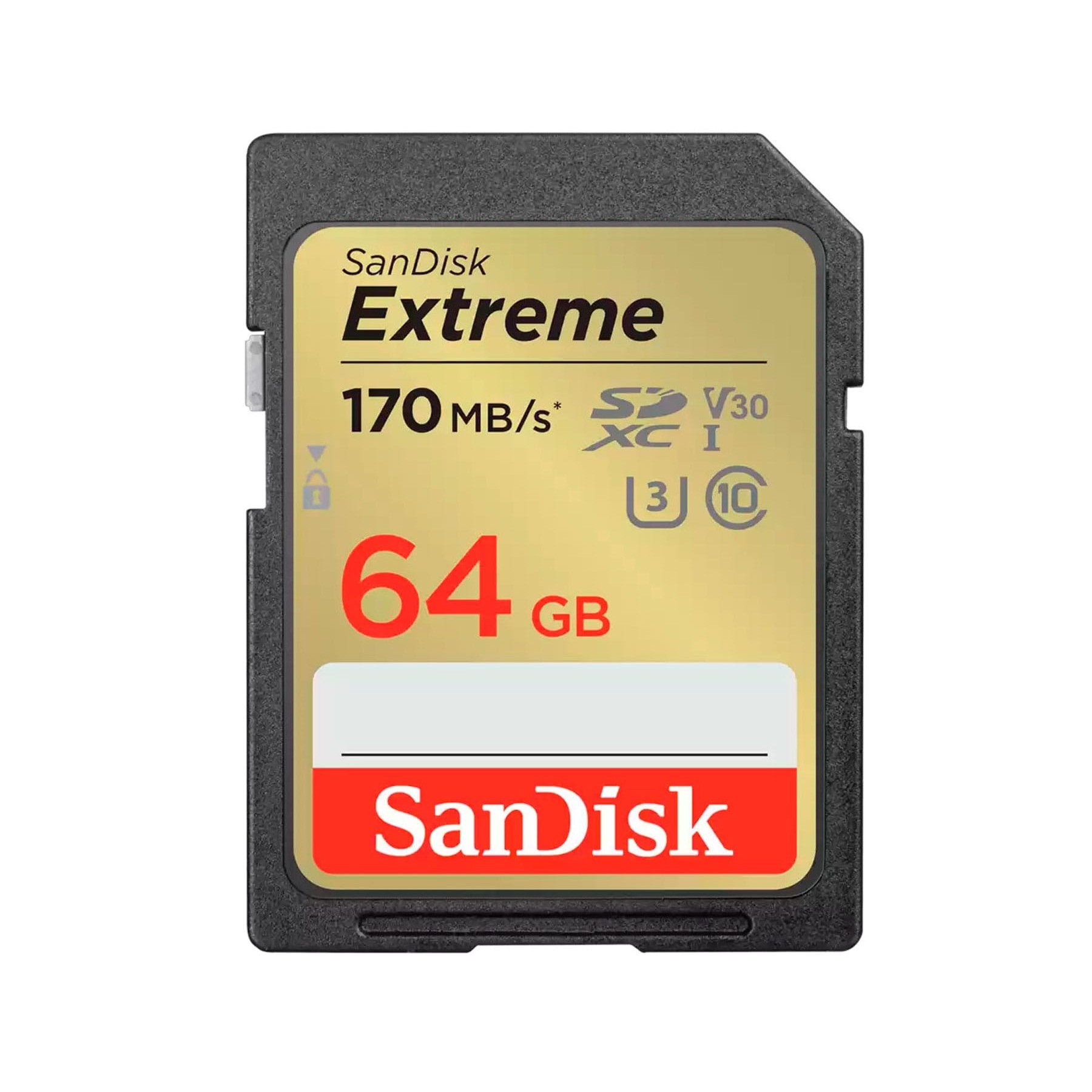 Sandisk Extreme Tarjeta Memoria Sdxv2 C10 Uhs-I U3 De 64 Gb