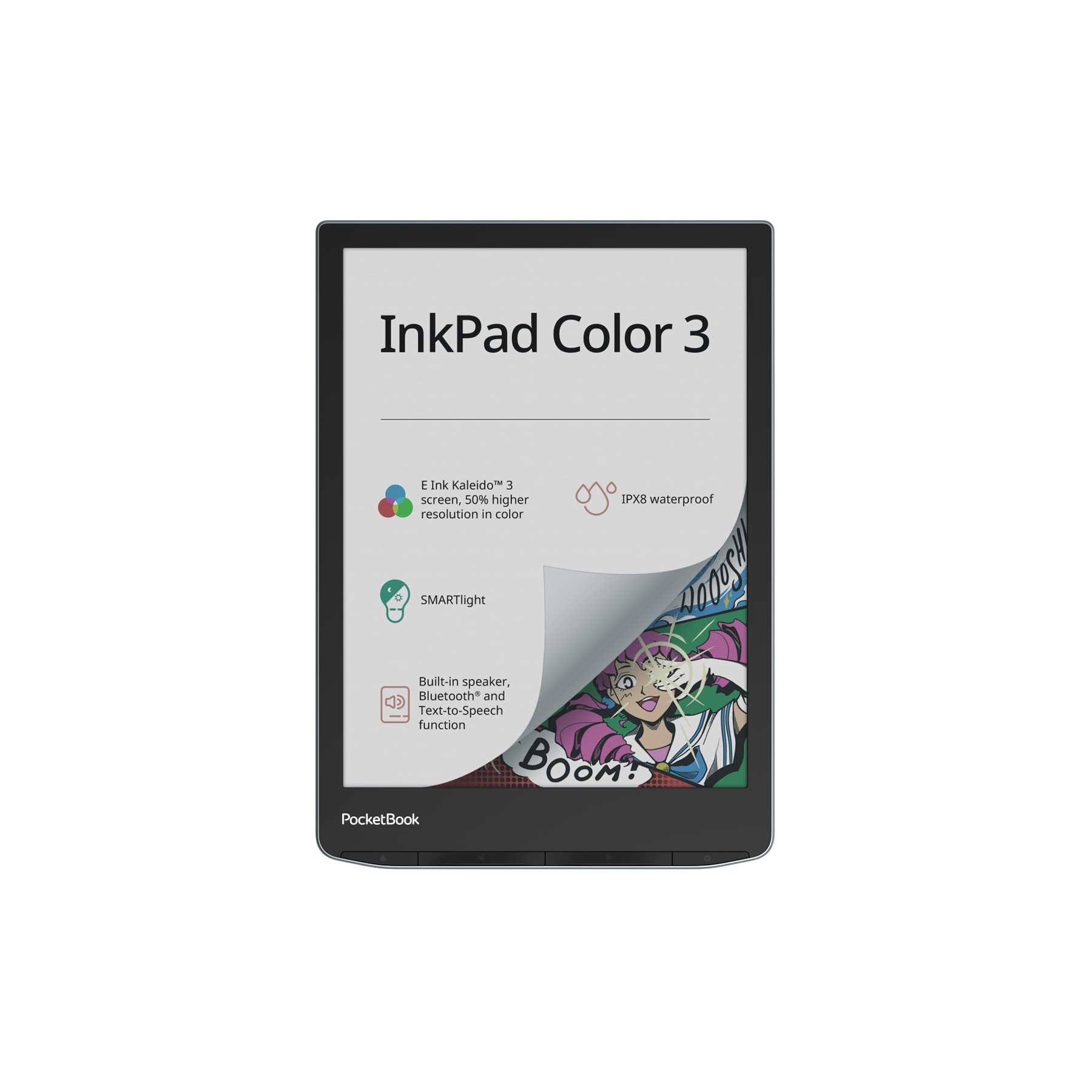 Libro Electronico Ebook Pocketbook Inkpad Color 3 7.8Pulgada