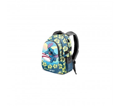 Mochila Lifestyle Stitch Disney 44M Adaptable