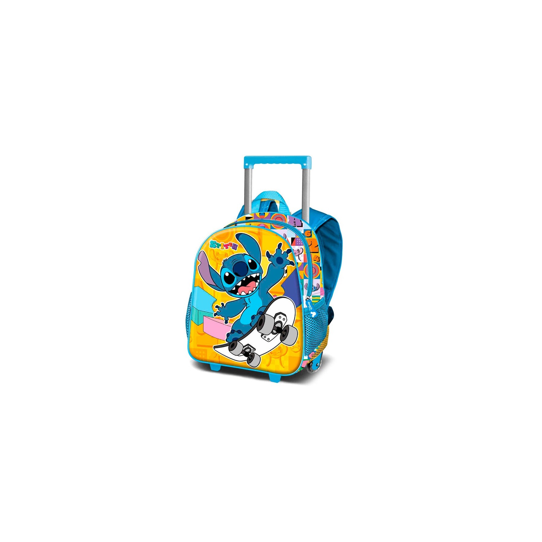 Trolley 3D Skater Stitch Disney 31Cm