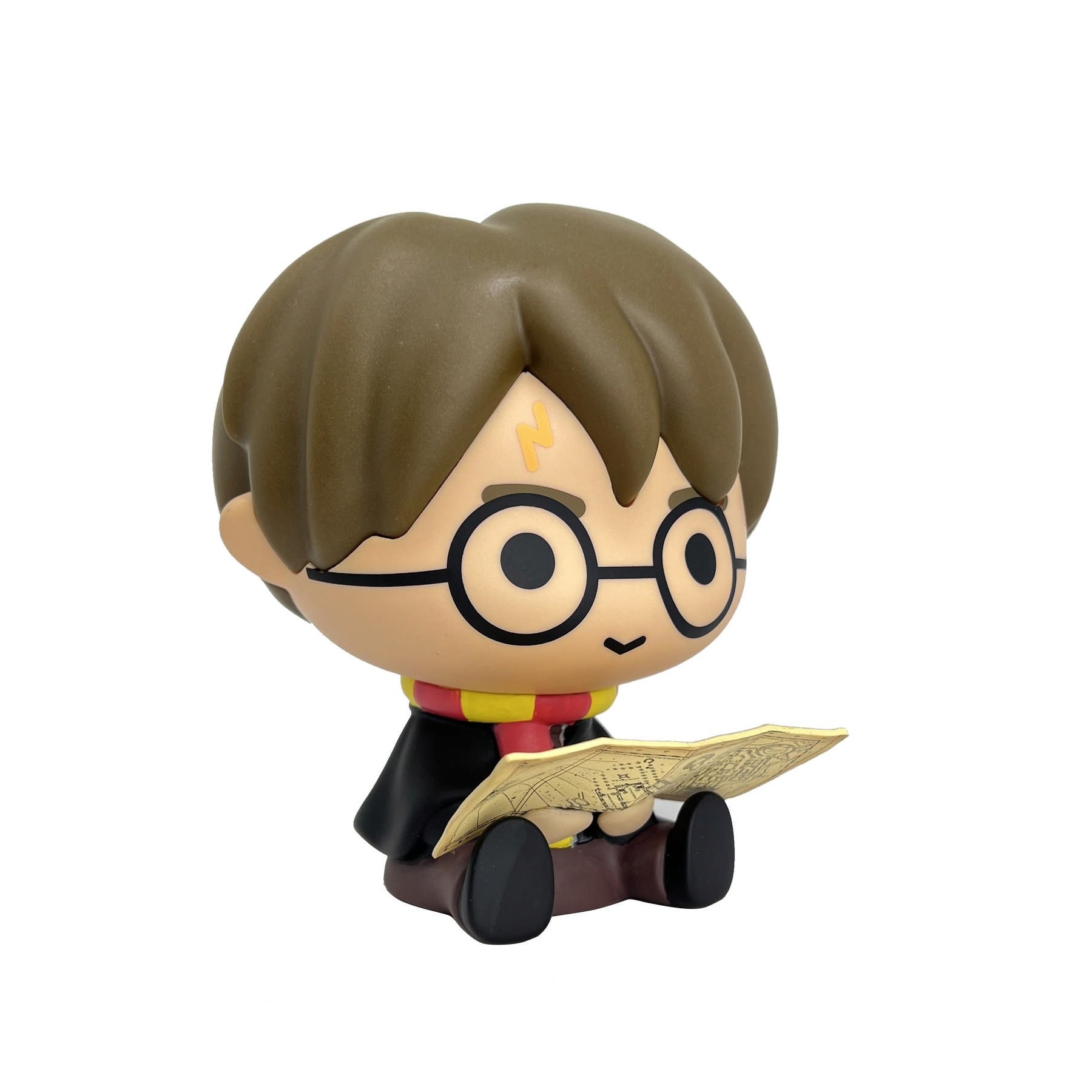Figura Hucha Chibi Harry Potter Y El Mapa Del Merodeador