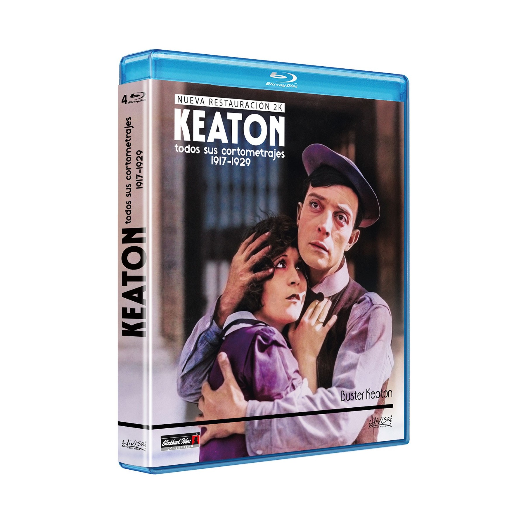 Keaton:Sus Cortometrajes(1917 1929)(4) Divisa Br Vta