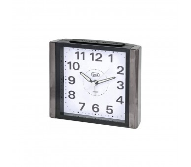 Despertador Trevi 3095 V Cuarzo Gris