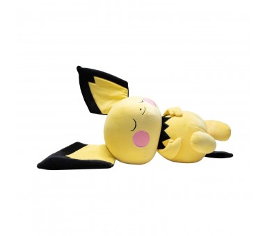 Peluche Pokemon Pichu Dormida Sleeping 45 Cm