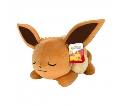 Peluche Pokemon Eevee Durmiendo 45 Cm