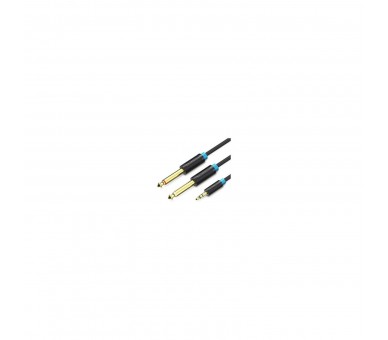 Cable Estéreo Vention Bacbd/ Jack 3.5 Macho 2X Jack 6.5 Mach