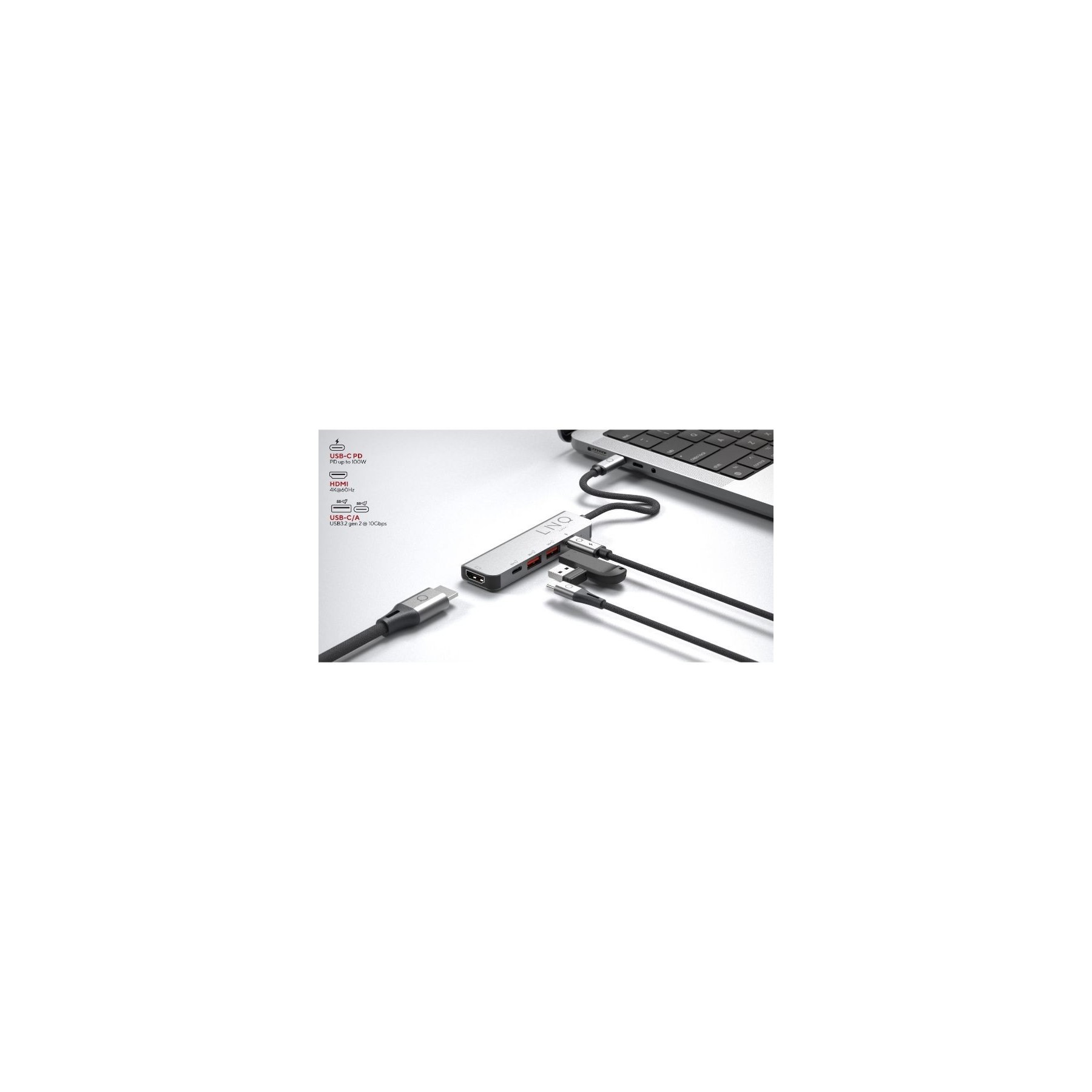 Docking Usb Tipo-C Linq Lq48014/ 1Xusb Tipo-C/ 2Xusb/ 1Xhdmi Docking Usb Tipo-C Linq Lq48014/ 1Xusb Tipo-C/ 2Xusb/ 1Xhdmi
