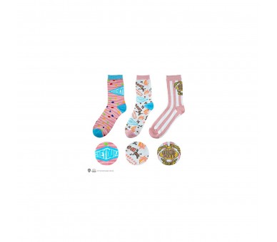 Set De Calcetines (3) Harry Potter Honeydukes T. 35-45