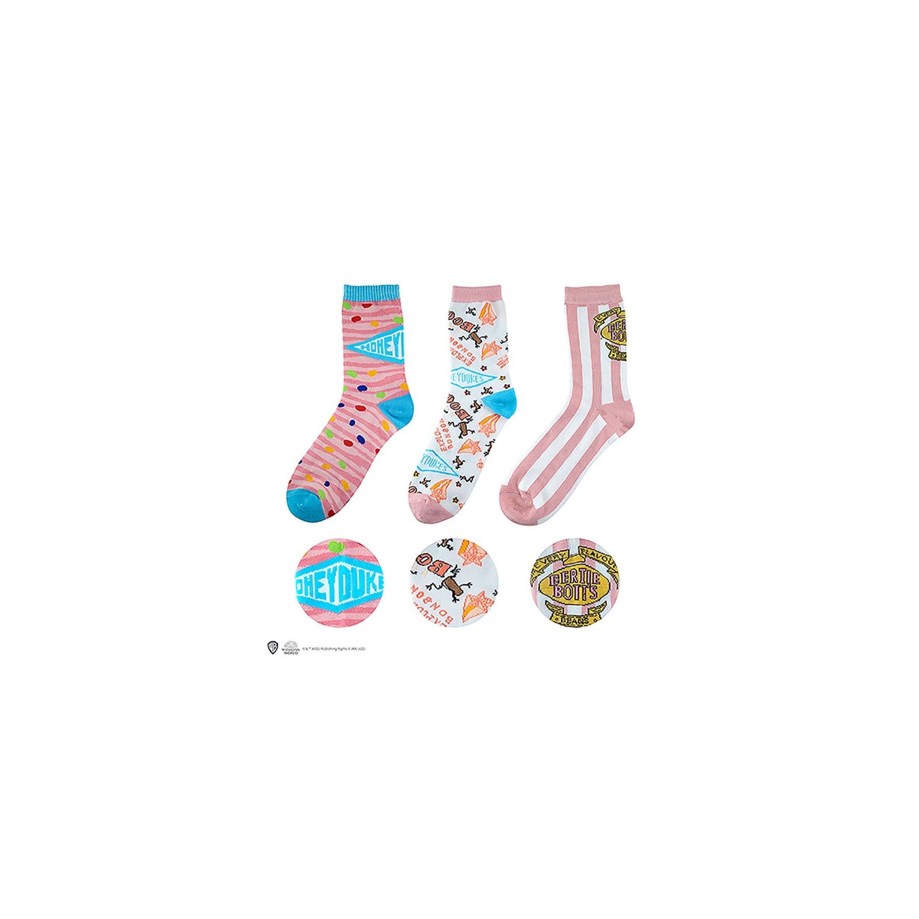 Set De Calcetines (3) Harry Potter Honeydukes T. 35-45