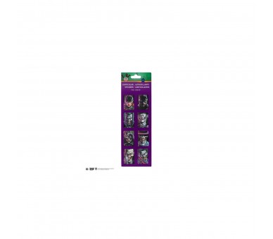 Dc Pegatinas 3D Personajes Clásicos (8 Pegatinas)