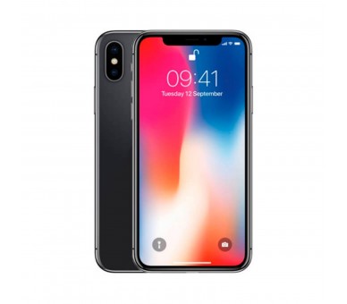 Apple Iphone X Space Grey / Reacondicionado / 3+64Gb / 5.8"