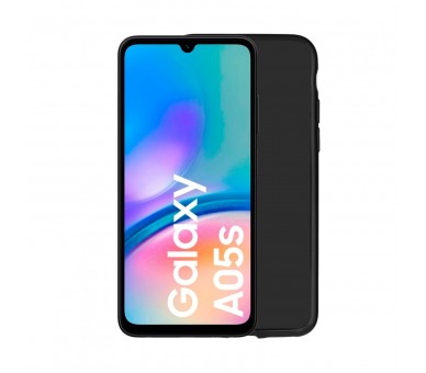 Jc Trasera De Silicona Negro / Samsung Galaxy A05S