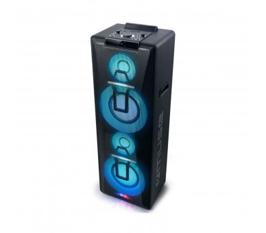 Muse M-1990 Dj Negro / Altavoz De Fiesta & Karaoke