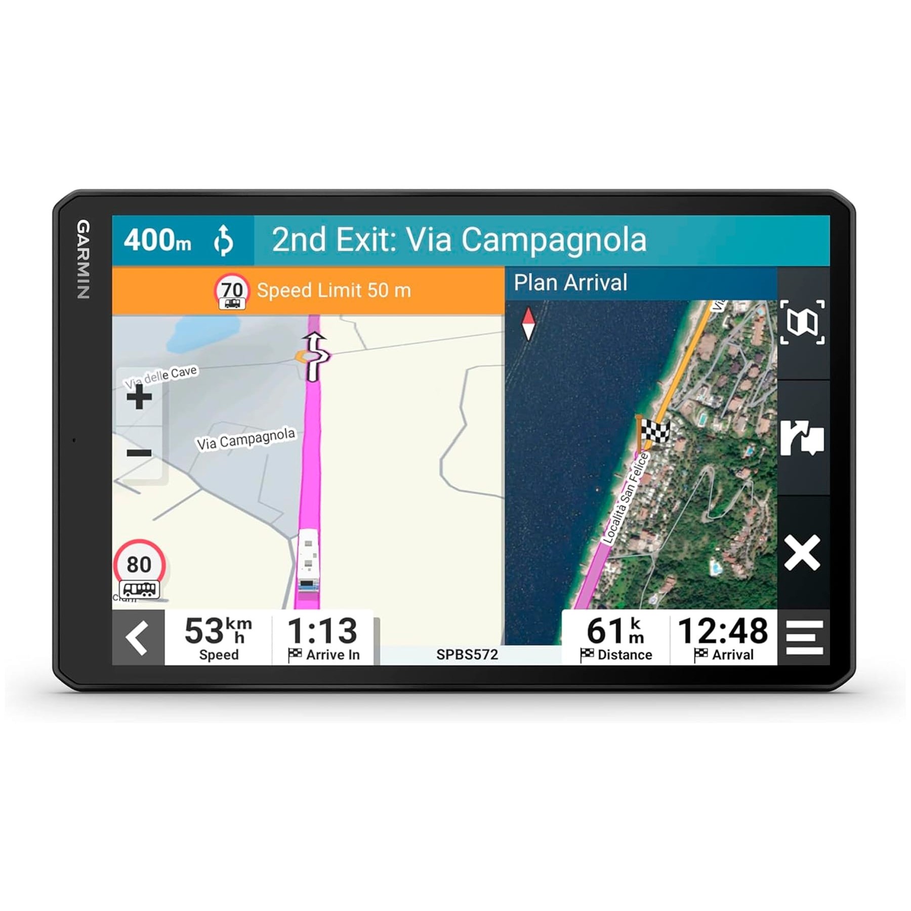 Garmin Camper 1095 / Navegador Gps Para Autocaravana 10" Con