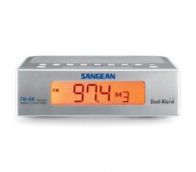 Sangean Rcr-5 Silver / Radio Despertador