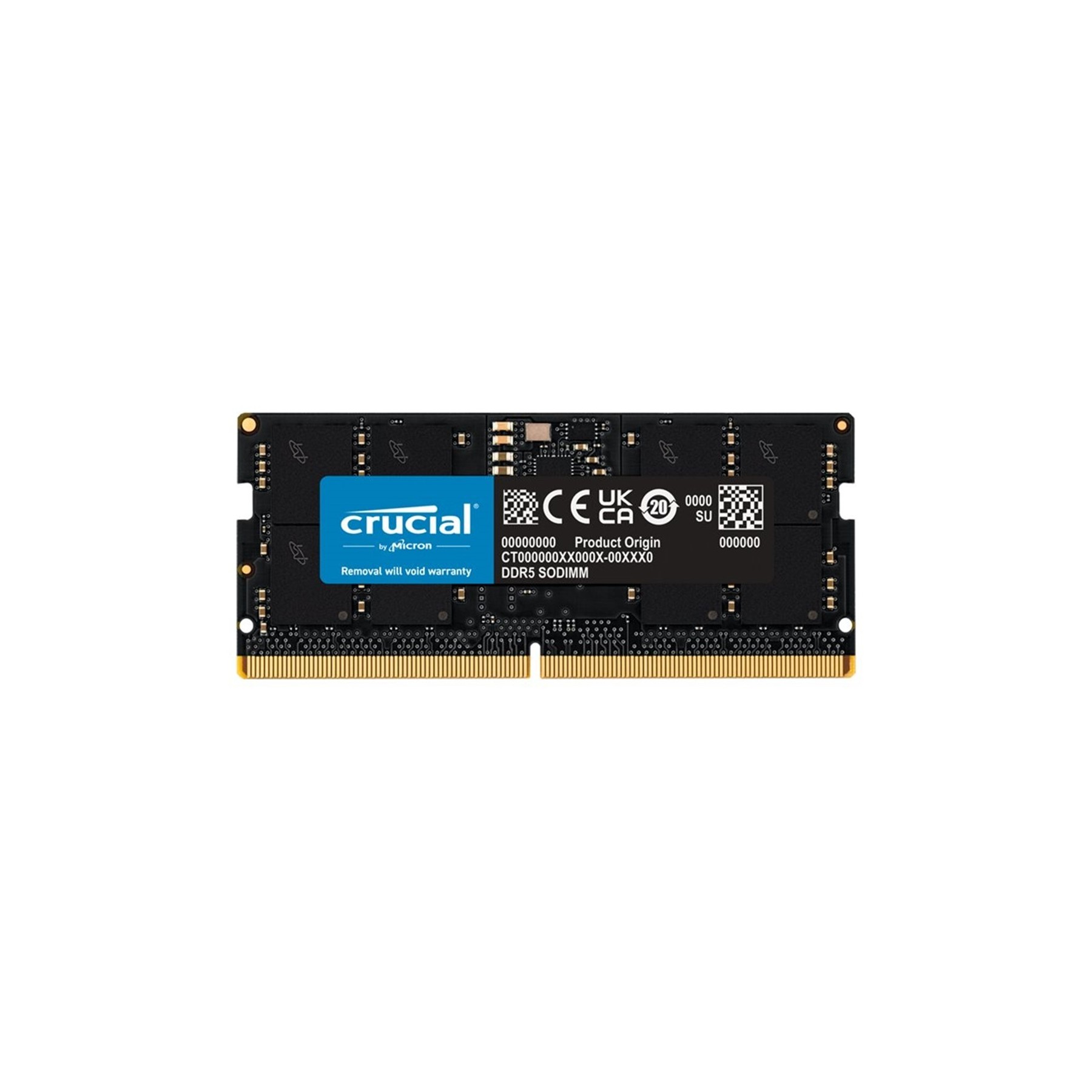 Memoria Ram Ddr5 16Gb Crucial - Sodimm - 5600Mhz - Pc5 44800