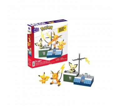 Mega Construx Evolucion Pikachu Pokemon