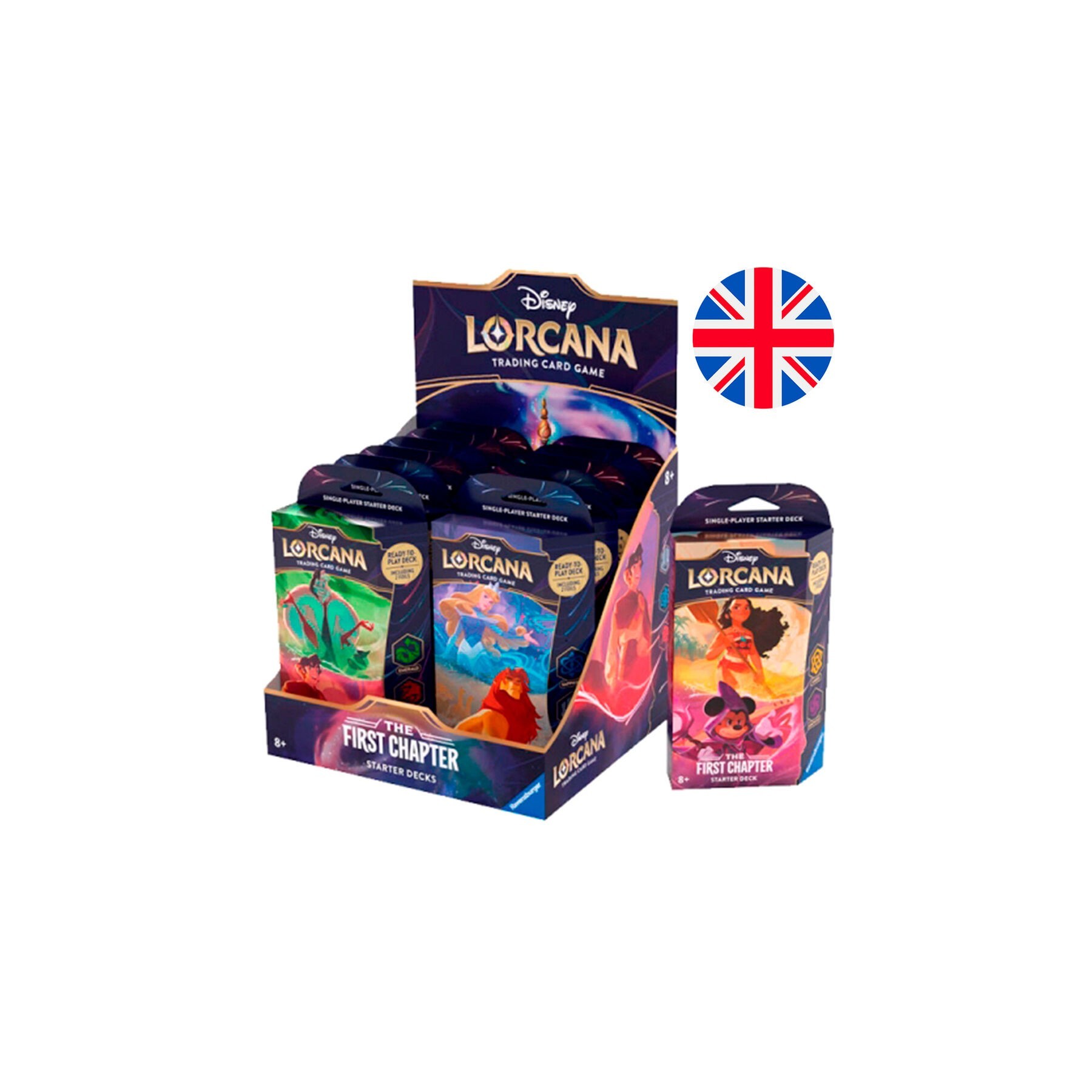 Baraja Juego Cartas The First Chapter Disney Lorcana Ingles