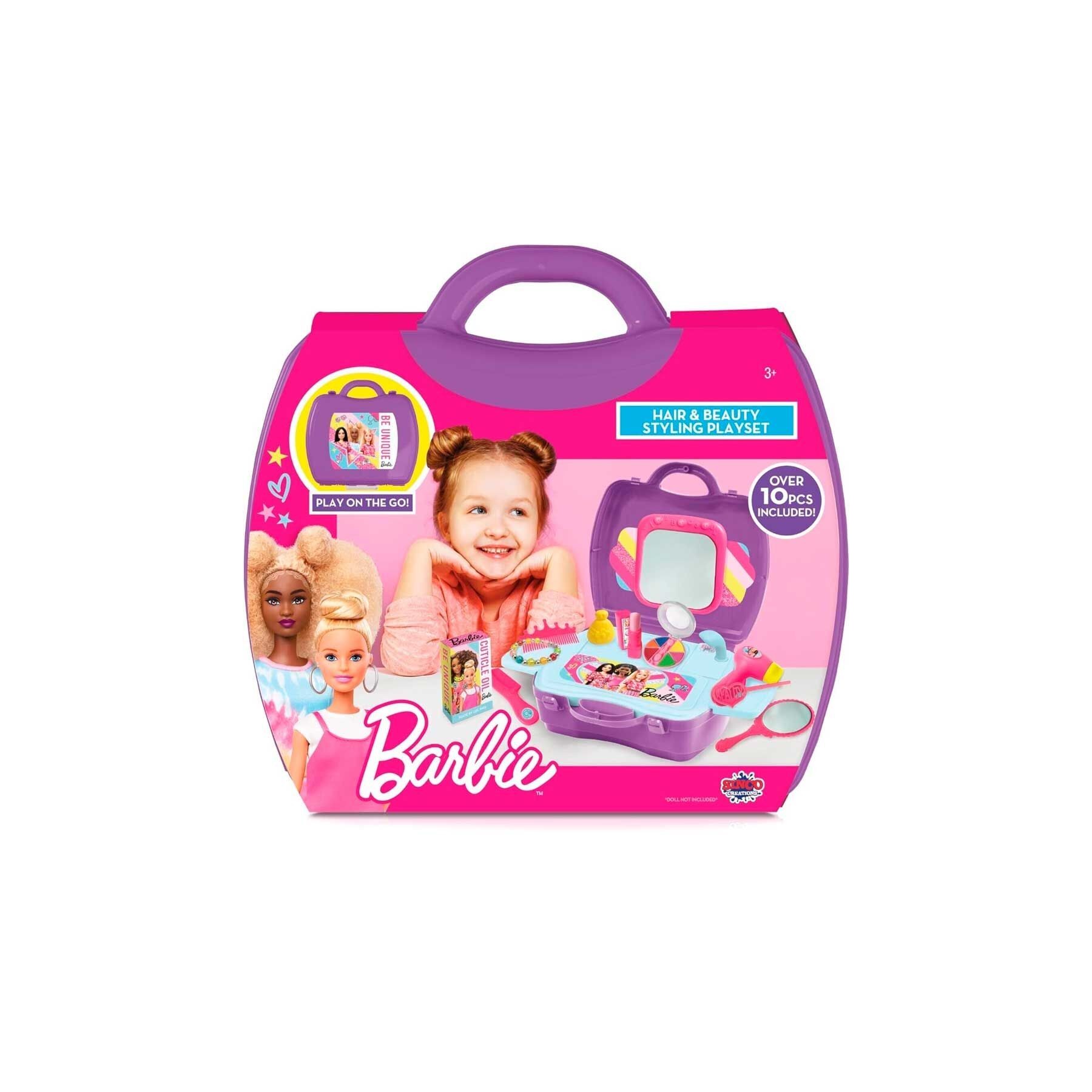 Maletin Peluqueria Y Estetica Barbie
