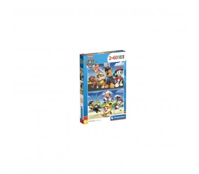 Puzzle Patrulla Canina Paw Patrol 2X60Pzs