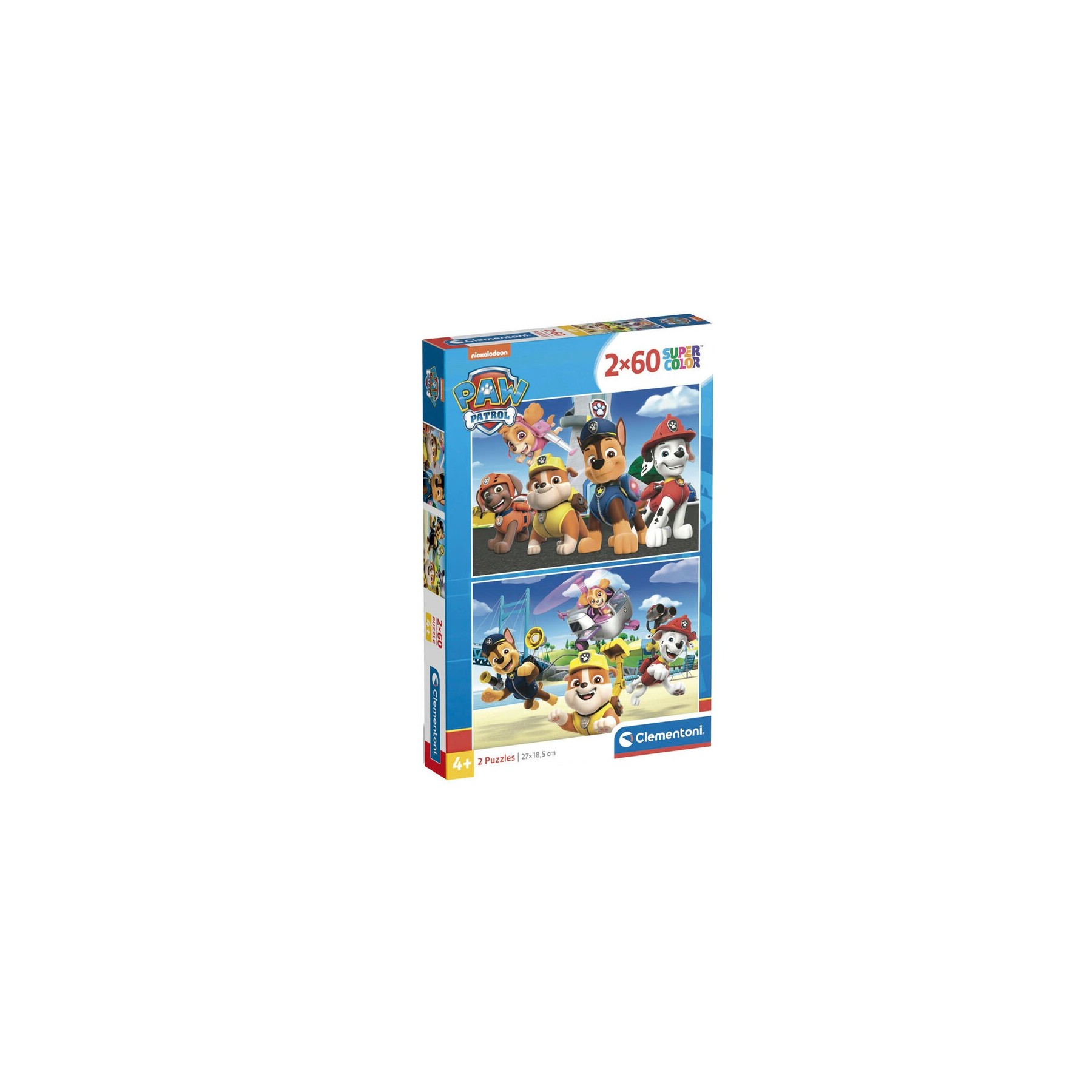 Puzzle Patrulla Canina Paw Patrol 2X60Pzs