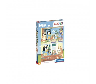 Puzzle Bluey 2X20Pzs