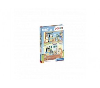 Puzzle Bluey 2X20Pzs
