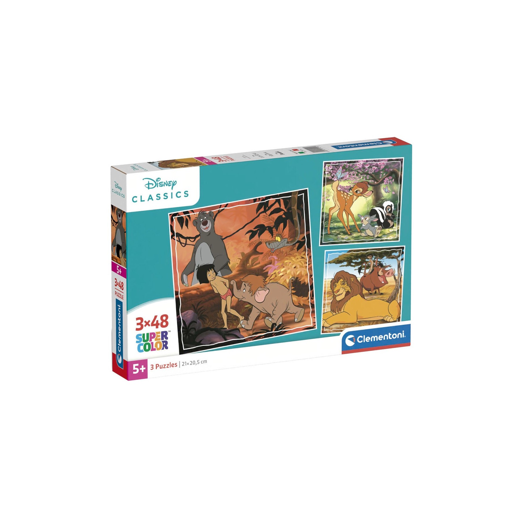 Puzzle Classics Disney 3X48Pzs