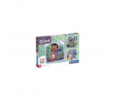 Puzzle Stitch Disney 3X48Pzs