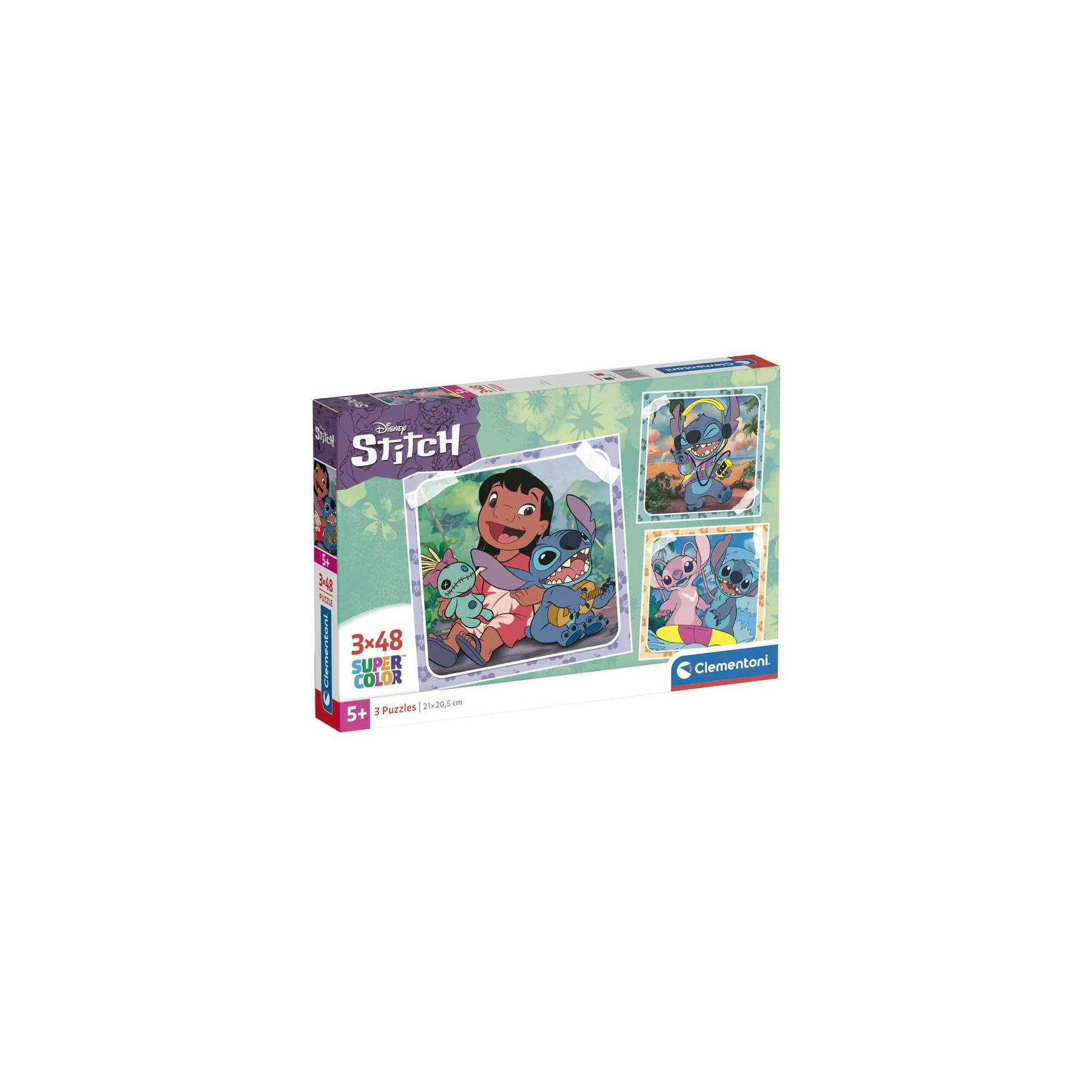 Puzzle Stitch Disney 3X48Pzs