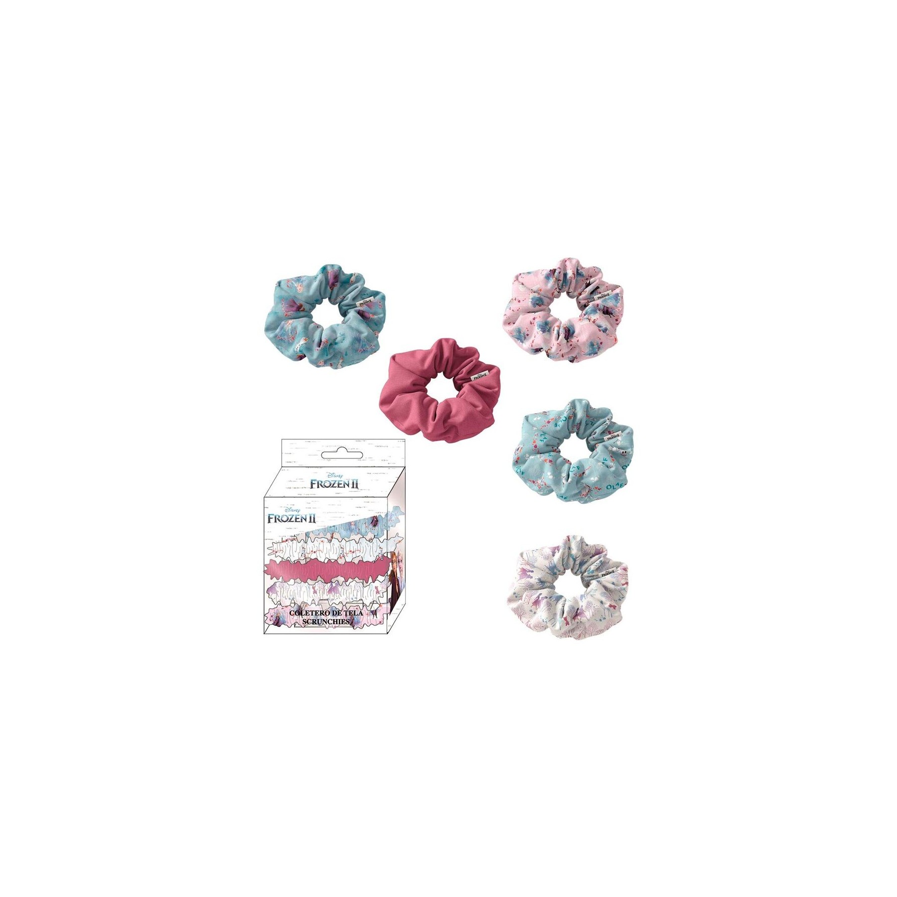 Blister 5 Coleteros Frozen 2 Disney Surtido