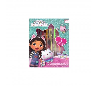 Blister Cuaderno + 6 Boligrafos Gel La Casa De Muñecas De Ga