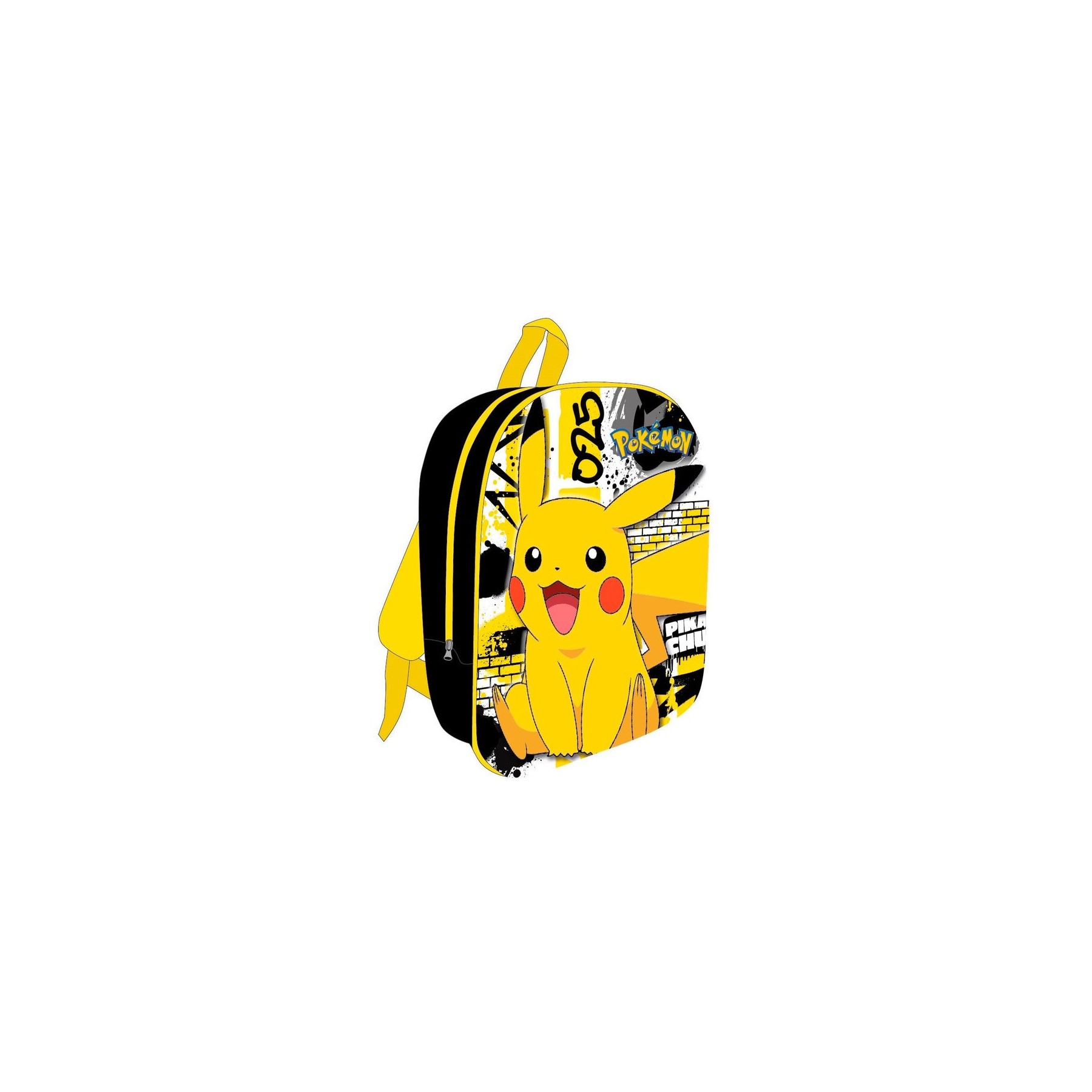 Mochila 3D Pikachu Pokemon 40Cm