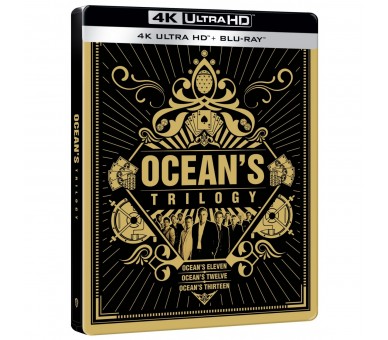 Br - Ocean'S Pack 1-3 (4K Uhd + Blu-Ray) (Ed. Especial Metál